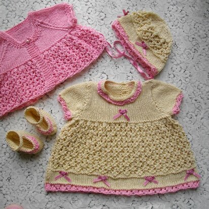 39. Baby Dress & Jacket Set