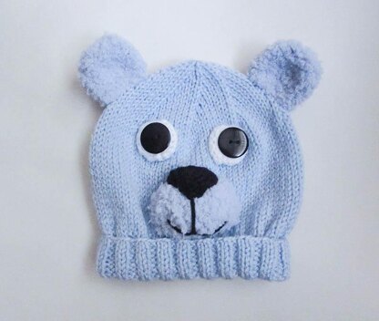 Teddy Bear Animal Baby Beanie Hat