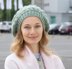 Celadon Knit Beret Hat