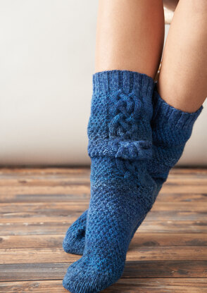 Temple Socks in Rowan Sock - ZB324-00006-DEP - Downloadable PDF