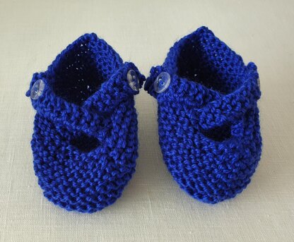 Baby shoes with buttoned straps - Nicola