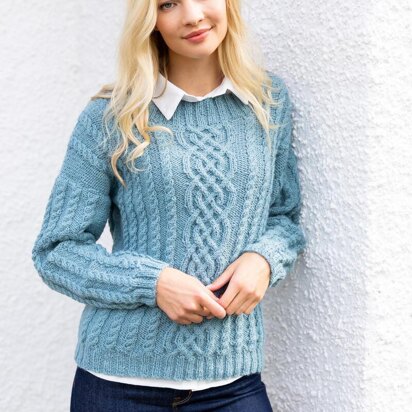 Jumper in Rico Creative Soft Wool Aran - R2010 - Downloadable PDF