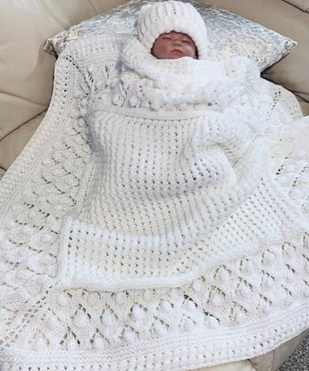 SNOWFALL baby blanket