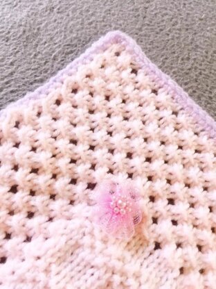 *MARY ROSE* baby blanket pattern