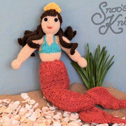 Mermaid Doll Knitting Pattern Snoo's Knits