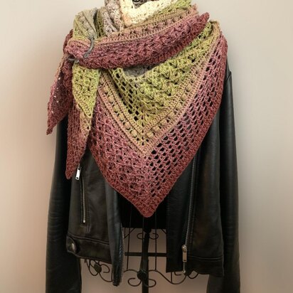 Triangular Scarf "Elektra"