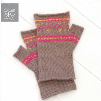 Blue Sky Fibers Sporty Mitts (Free)