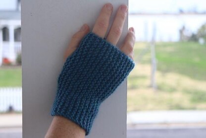 Garter Stitch Mitts