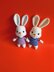 Dumpling bunny, crochet animals, amigurumi crochet, crochet bunny, PDF, English