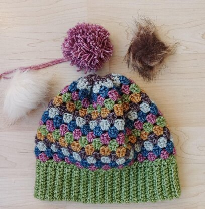 Granny Stripe Hat