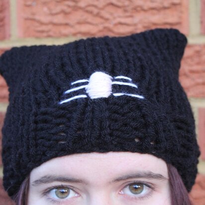 Knitted Cat Beanie