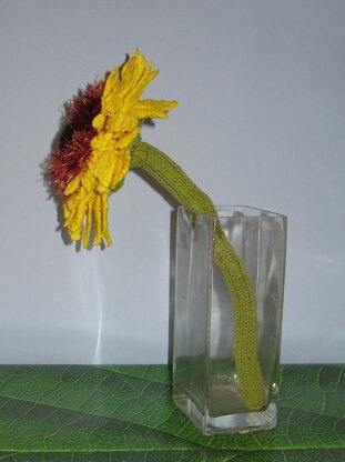 Sunflower knitting pattern