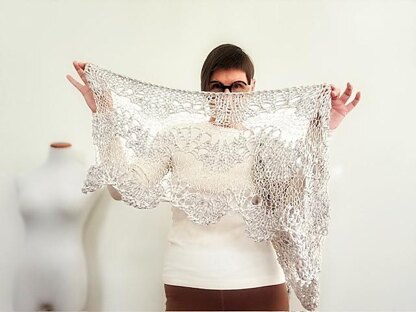 Shining shawl
