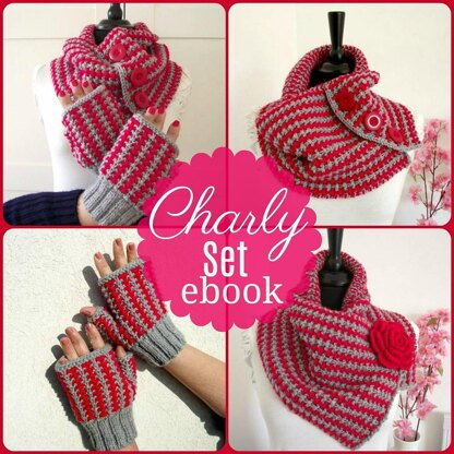 Charly Set Cowl & Gloves