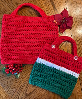 Holiday Shopping Bag, in Two Sizes!