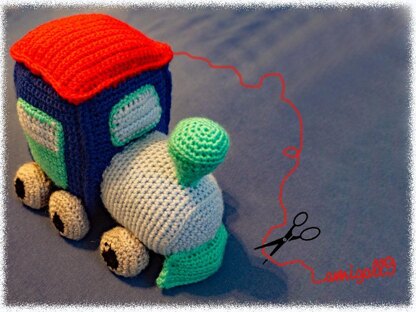 Crochet Pattern for the Locomotive Emma!