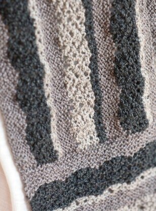Longbourn Scarf in Berroco Skye - 398-5 PDF