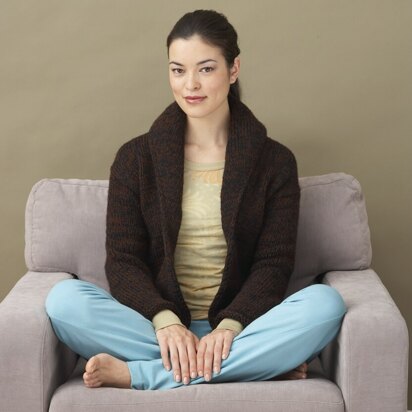 Autumn Afternoons Cardigan in Lion Brand Wool-Ease