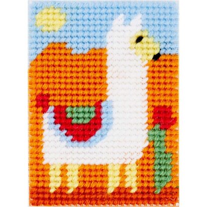 DMC Needlepoint Kit 'I Can Stitch!' - Mika the Llama