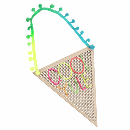 Trimits Wooden Banner Flag Cross Stitch Kit