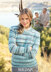 Crew Neck and Collared Sweaters in Sirdar Crofter DK - 9133 - Downloadable PDF