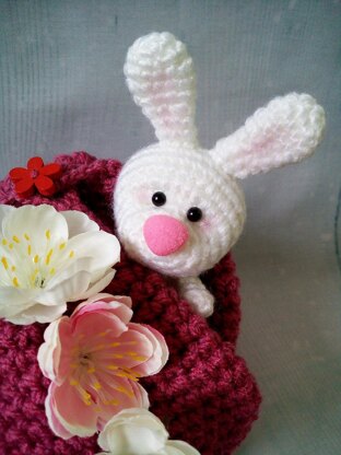 224 Little Bunny with a Flower House