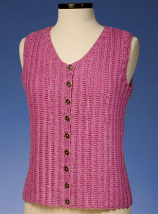 Garter Rib Vest