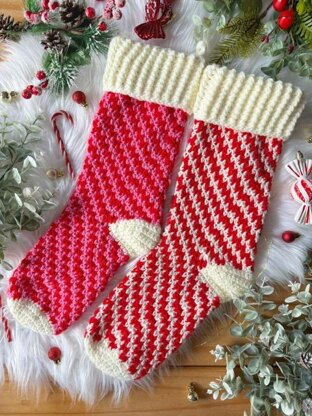 Peppermint Stocking