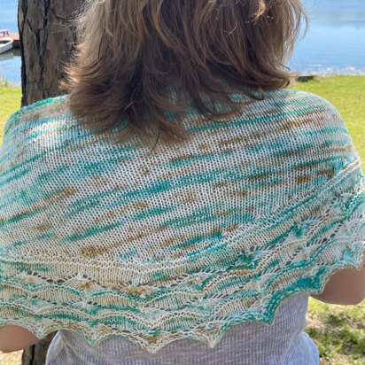 Sparkling Waters Shawlette