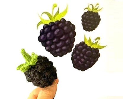 Crochet blackberry