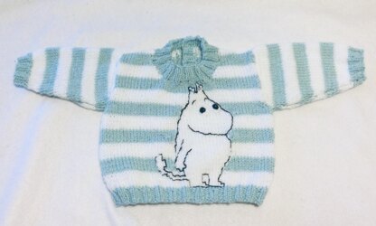 Moomin Inspired Sweater