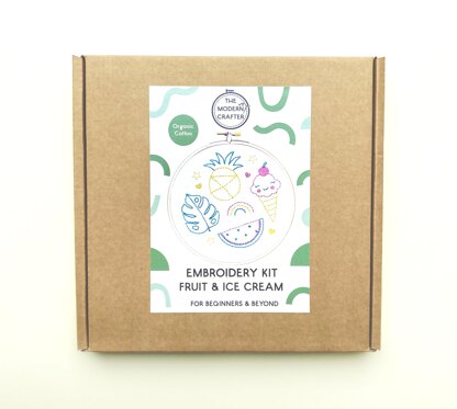 The Modern Crafter Beginner Printed Embroidery Kit