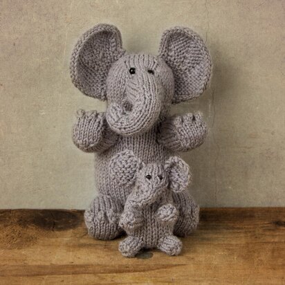 Marjorie Elephant & Mini Marje - knitting pattern