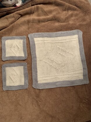 Promenade Square Placemat with Coasters