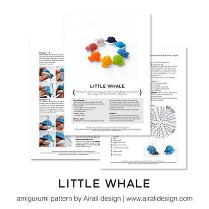 Little amigurumi whale