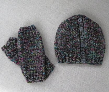 Mermaid Scales Fingerless Gloves