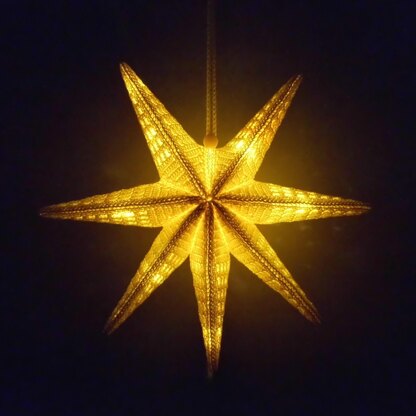 3D Star lantern in 2 sizes