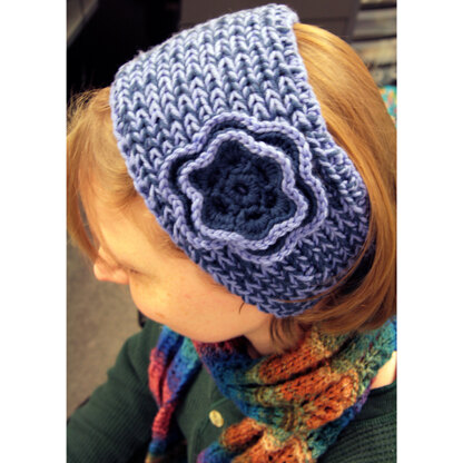 369 Manhattan Headband - Crochet and Knitting Pattern for Kids and Adults in Valley Yarns Yarns Valley Superwash