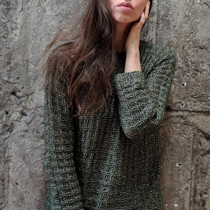 Woven Palm Sweater