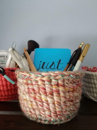 Simple Bolster Basket