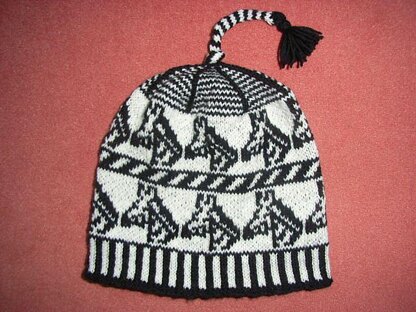 Zebra beanie