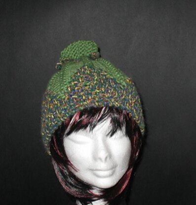 Lovely Green Pom Pom Hat