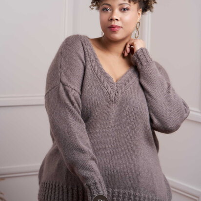 Wren Sweater in Rowan Kid Classic - Downloadable PDF