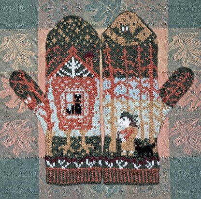Enchanted Forest Mittens