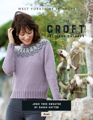 Josie Yoke Sweater in West Yorkshire Spinners The Croft Shetland Colours - DBP0073 - Downloadable PDF
