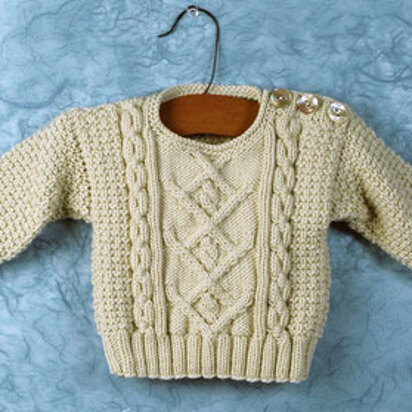 Baby Poonam Sweater in Berroco Comfort DK