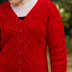 WEBS DIR11 Red Letter Day by Fiona Ellis - Cardigan Knitting Pattern for Women in Valley Yarns Northampton