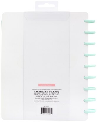 American Crafts Maggie Holmes Day-To-Day Undated 12 Month Planner 7.5"X9.5" - Blossom