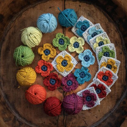 Flower Temperature Blanket