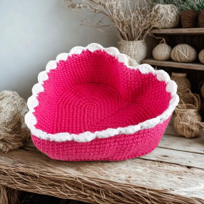 Valentine Heart Basket